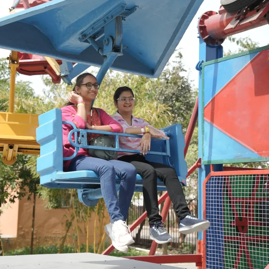Paratrooper Activity at Mojoland Amusement Park