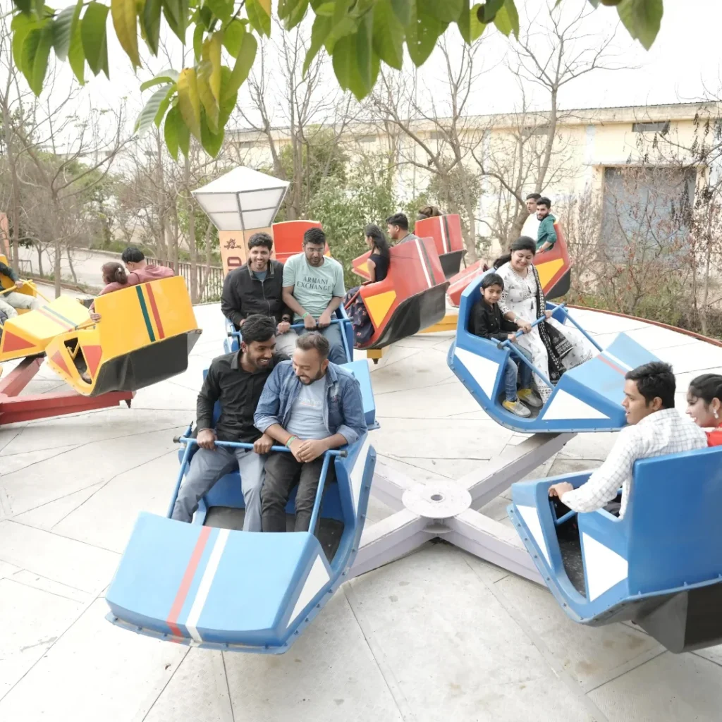 break dance activity at mojoland amusement park