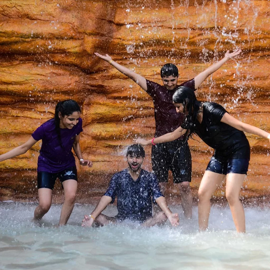 Volcano Waterfall at Mojoland Theme Park