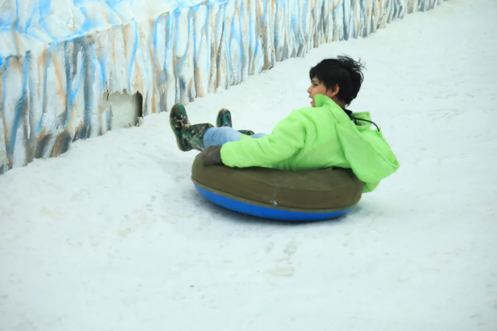 Snow Slide at Mojoland Snow Park